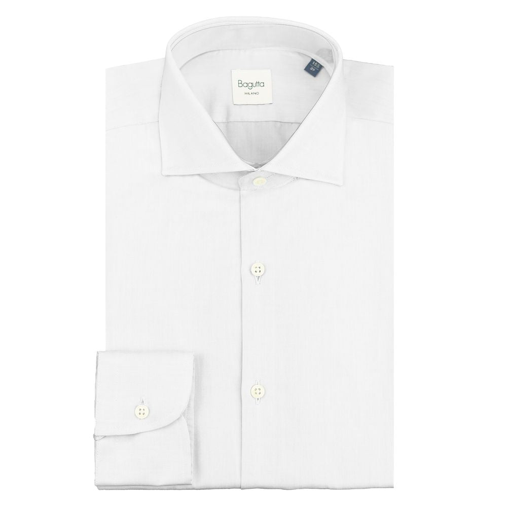 Bagutta white cotton shirt